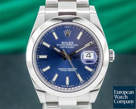 rolex datejust blue face with diamonds|rolex datejust 41mm blue 126300.